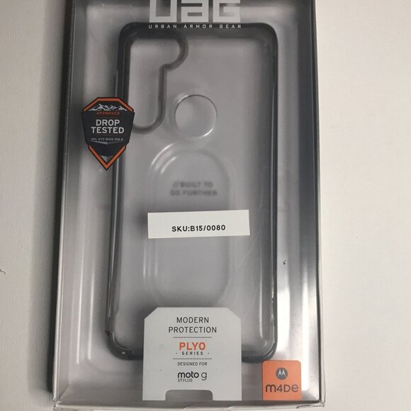 GENUINE UAG Plyo Series Case for Motorola Moto G Stylus Ice - Picture 1 of 9